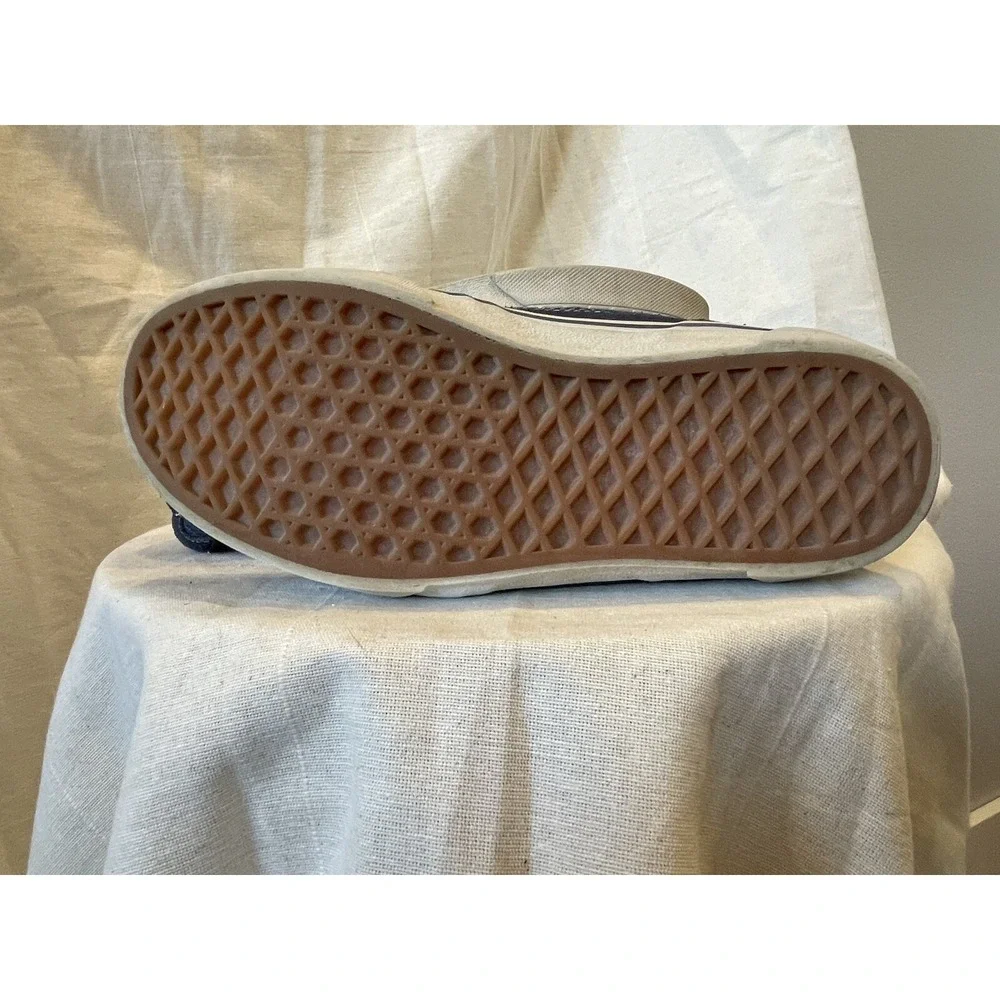 VANS Caldrone Sneakers Blue Suede Mesh Skater Shoe Youth‎ Size 5